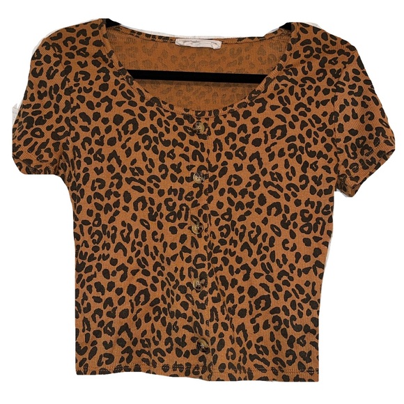 Cheetah Print Top - Picture 1 of 1